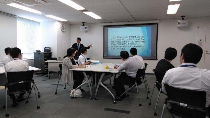 写真:社内講習