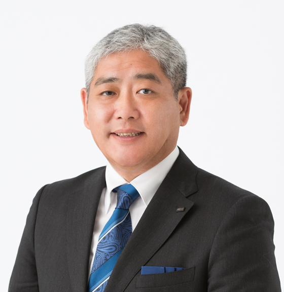 Photo: Toshiyuki Mizutani Representative Director, President and COO