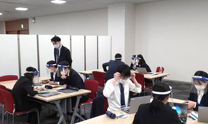 写真:新入社員研修